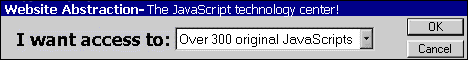 Free cut and paste java script from Website Abstraction